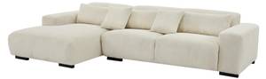 Sofa OVENTINO Beige - Textil - 166 x 70 x 315 cm