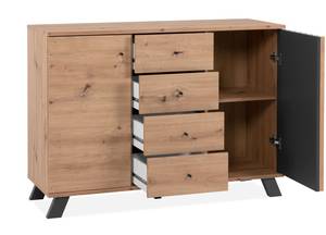 Kommode Medan 3403 Braun - Holzwerkstoff - 85 x 118 x 40 cm