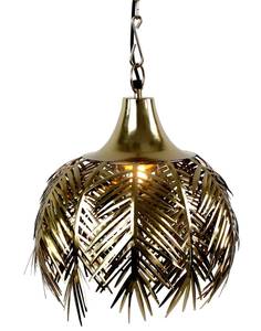 Deckenleuchte Palm Leaves Gold - Metall - 56 x 34 x 46 cm