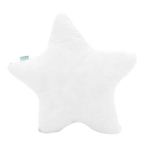 Estrella Coussin 50x50 cm Blanc Blanc - Textile - 1 x 50 x 50 cm