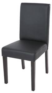 Chaise de salle à manger Littau Noir - Noir