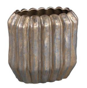 Pot de fleurs Seattle Bronze - 19 x 27 x 26 cm