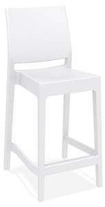 Tabouret De Bar CLARA Blanc