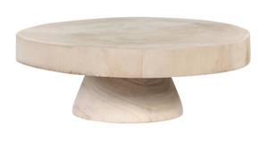 Table décorative Pia Marron - Métal - Bois massif - 30 x 11 x 30 cm