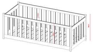 Kinderbett CONCEPT KSB001 Beige