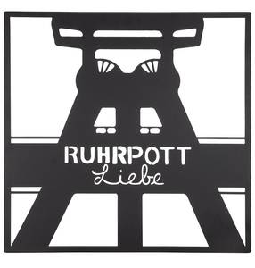 Metall Wandrelief "Ruhrpott Liebe" kaufen home24