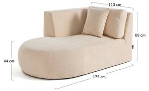 Sofa SANTORINI Grau