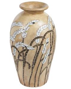 Vase décoratif SINAMAR Beige - Céramique - 35 x 54 x 18 cm