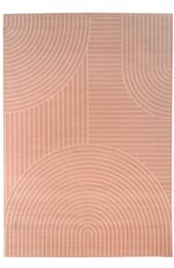 Tapis salon 200x290 ARCROL Rose Rose foncé - 200 x 290 cm