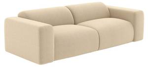 Couchgarnitur POGNI 2er-Set Beige - Textil - 97 x 73 x 205 cm