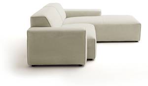 Ecksofa RANI Beige - Armlehne davorstehend rechts - Ecke davorstehend rechts