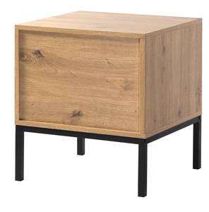 Table de Chevet Lenny Beige - Bois manufacturé - 40 x 50 x 45 cm