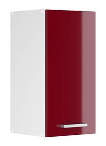 Meuble haut R-Line 30cm bordeaux Bordeaux brillant - Blanc