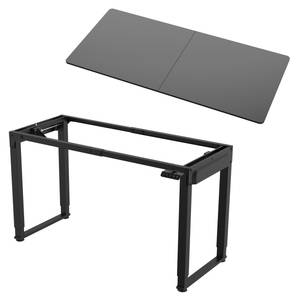 Bureau électrique Kirkkonummi Noir - 160 x 75 cm