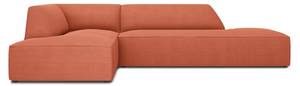 Ecksofa RUBY 4 Sitzplätze Hochglanz Rot