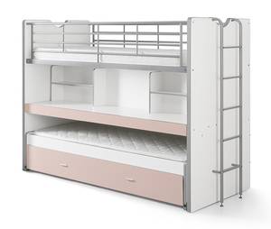 Lits mezzanine enfant Bonny Rose clair