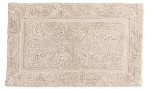 Badematte William Beige - Textil - 60 x 1 x 90 cm