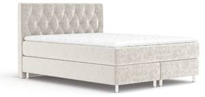 Boxspringbett Excelsior Ecru - Breite: 140 cm