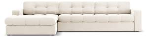 Ecksofa JUSTIN 4 Sitzplätze Beige