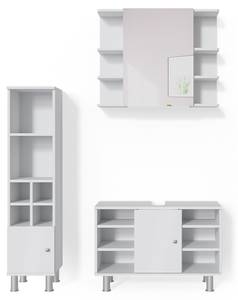 Mobilier de salle de bains Fynn Blanc