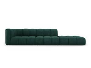 modulares Sofa SERENA 4 Sitzplätze Dunkelgrün