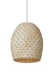 Suspension Ketut Marron - Fibres naturelles - 40 x 45 x 40 cm