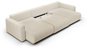 Ecksofa Krewitz U Beige