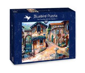 Puzzle Der Brunnen auf dem Platz Papier - 27 x 6 x 40 cm