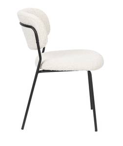 Lot de 2 chaises Jolien Beige - Textile - 49 x 78 x 56 cm