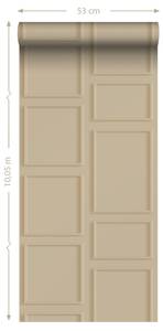 Tapete Holzwandverkleidung 7366 Beige