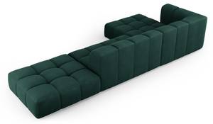 modulares Ecksofa SERENA 5 Sitzplätze Dunkelgrün