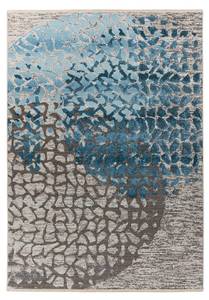 Tapis de salon moderne et design NILAD Bleu - 80 x 160 cm