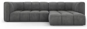 modulares Ecksofa SERENA 3 Sitzplätze Schiefergrau