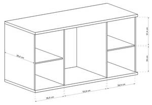 Kommode CALLINI Braun - Holzwerkstoff - 143 x 86 x 41 cm