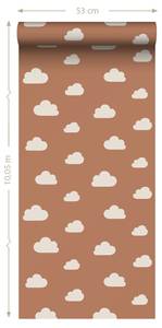 Tapete kleine Wolken 7386 Orange