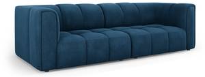 modulares Sofa SERENA 3 Sitzplätze Hochglanz Nachtblau