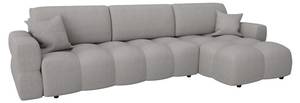 Schlafsofa ISSORO Grau - Textil - 169 x 80 x 286 cm