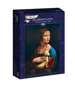 Puzzle Dame mit dem Hermelin 1489 Papier - 23 x 4 x 33 cm