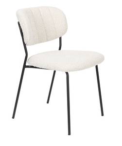 Lot de 2 chaises Jolien Beige - Textile - 49 x 78 x 56 cm