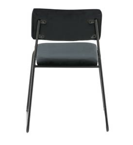 Chaise de salle à manger Kenth lot de 2 Noir - Lot de 2