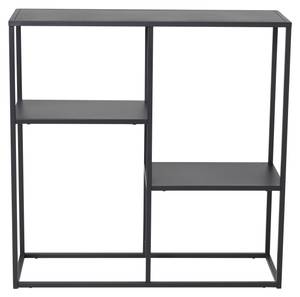 Wandregal STAAL WS80 2S Schwarz - Metall - 80 x 81 x 26 cm