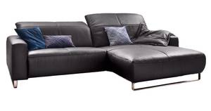 Ecksofa YORK Armlehne davorstehend rechts - Ecke davorstehend rechts - Silber