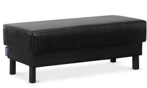 Pouf ESPECTO Schwarz - Breite: 106 cm