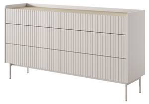 Kommode Pula Beige - Holzwerkstoff - 153 x 83 x 38 cm