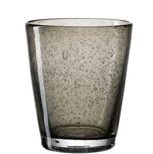 Trinkglas Burano Grau - Glas - 9 x 10 x 9 cm