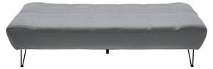 Schlafsofa GELI Grau - Metall - Massivholz - Textil - 192 x 88 x 97 cm