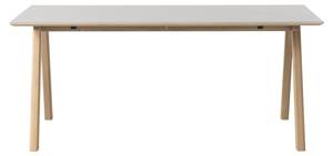 Esstisch Bone Grau - Holz teilmassiv - 180 x 75 x 90 cm