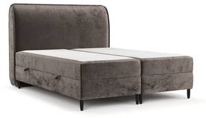 Premium Boxspringbett Lunaro Braun - Breite: 151 cm