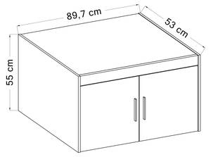 Kleiderschrank Eliza Weiß