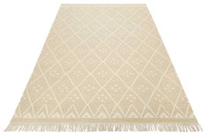 Kelim Teppich Vermont Beige - Cremeweiß - 160 x 230 cm